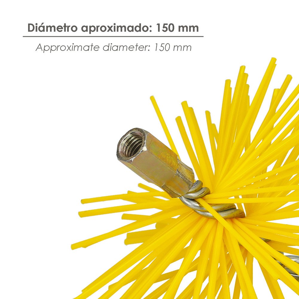 Cepillo Deshollinador Nylon 4 Cepillo Deshollinador Nylon