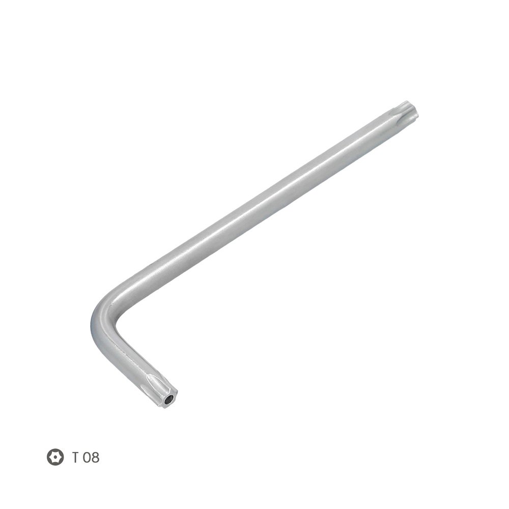 Llave Torx Inviolable Larga Acero Cromo Vanadio Profesional T 3 Llave Torx Inviolable Larga Acero Cromo Vanadio Profesional T
