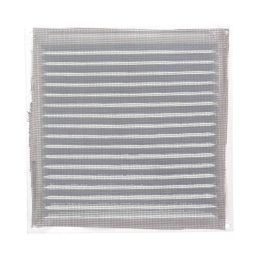 Rejilla Ventilación Aluminio Con Mosquitera Atornillable 200 x 200 mm. Color Blanco 4 Rejilla Ventilación Aluminio Con Mosquitera Atornillable 200 x 200 mm. Color Blanco