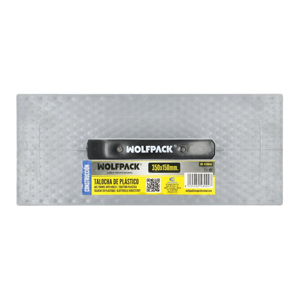 Talocha Plastico 35 x 15 Cm. Base almenada Gris 4 Talocha Plastico 35 x 15 Cm. Base almenada Gris