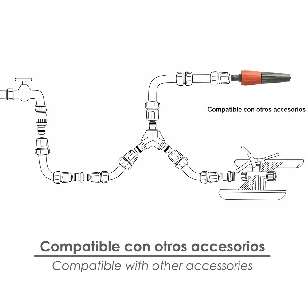 Lanzarriegos Graduable Soft-Touch 4 Lanzarriegos Graduable Soft-Touch