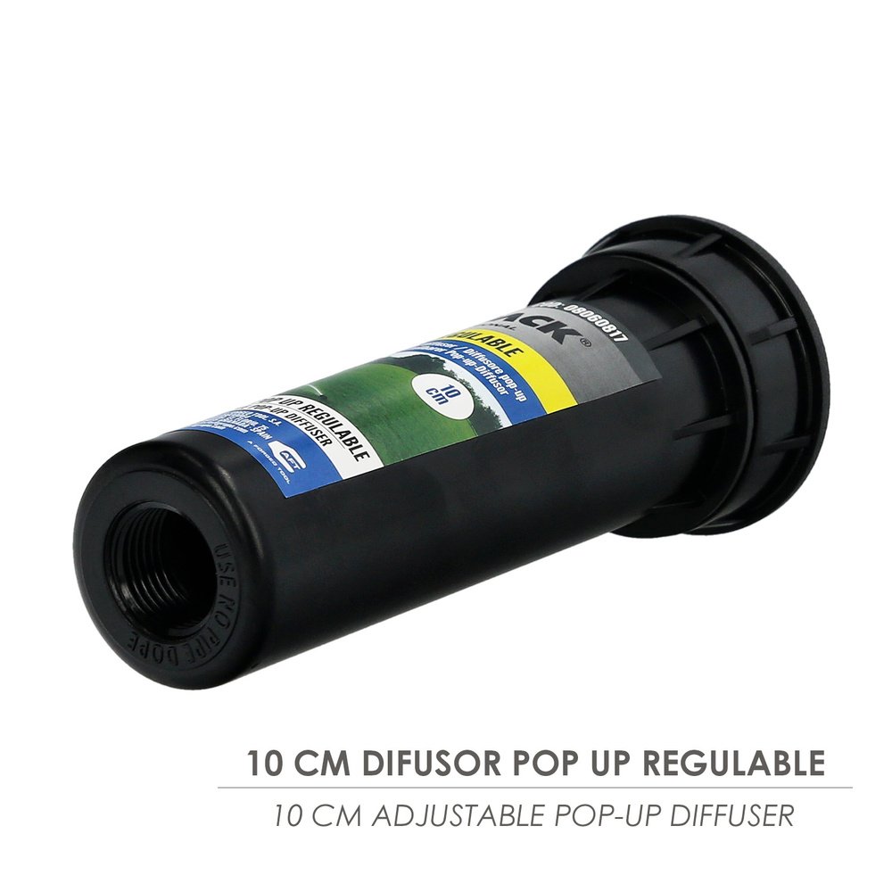 Difusor Pop Up Regulable 10 cm. 3 Difusor Pop Up Regulable 10 cm.