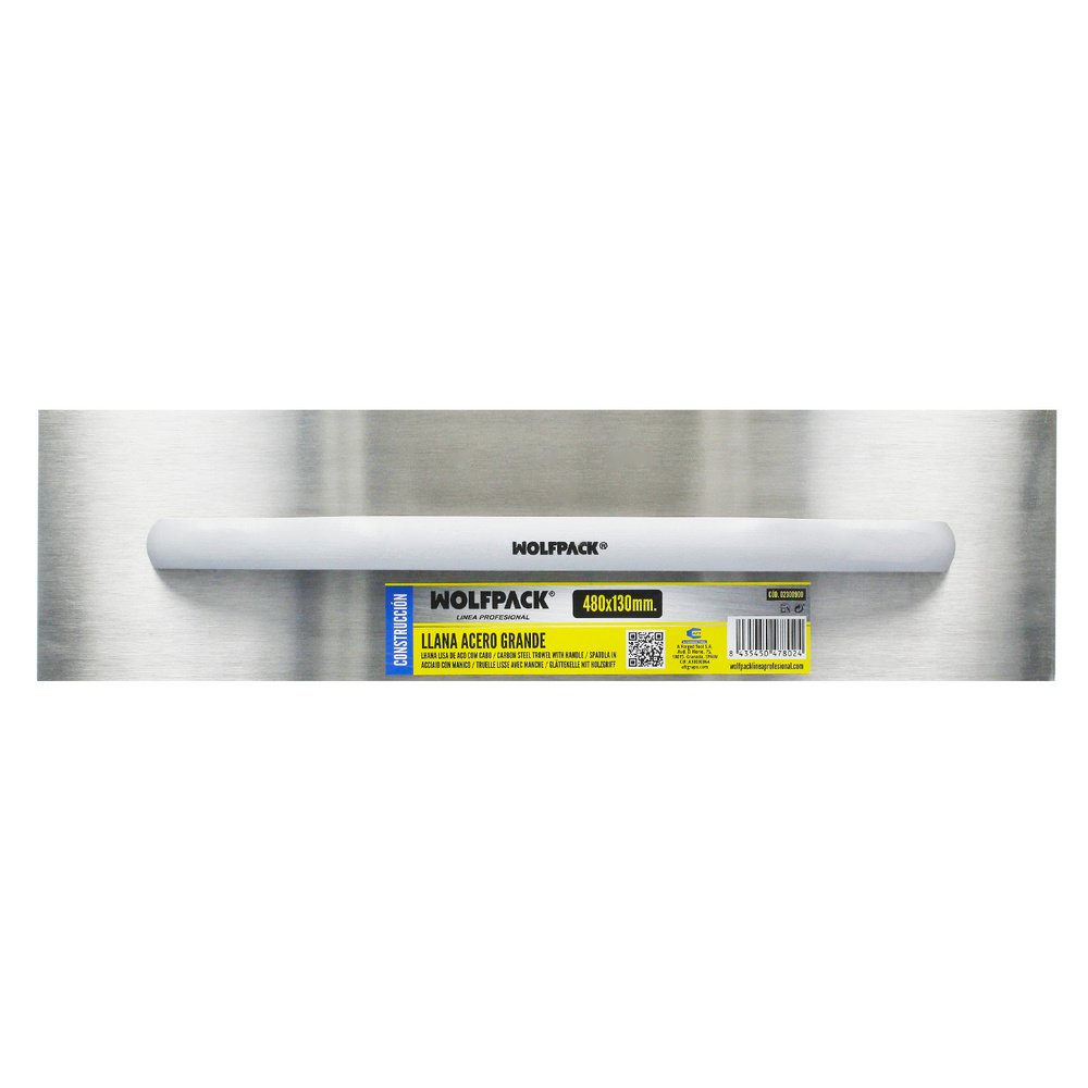 Llana Acero Grande 480x130 mm. 5 Llana Acero Grande 480x130 mm.
