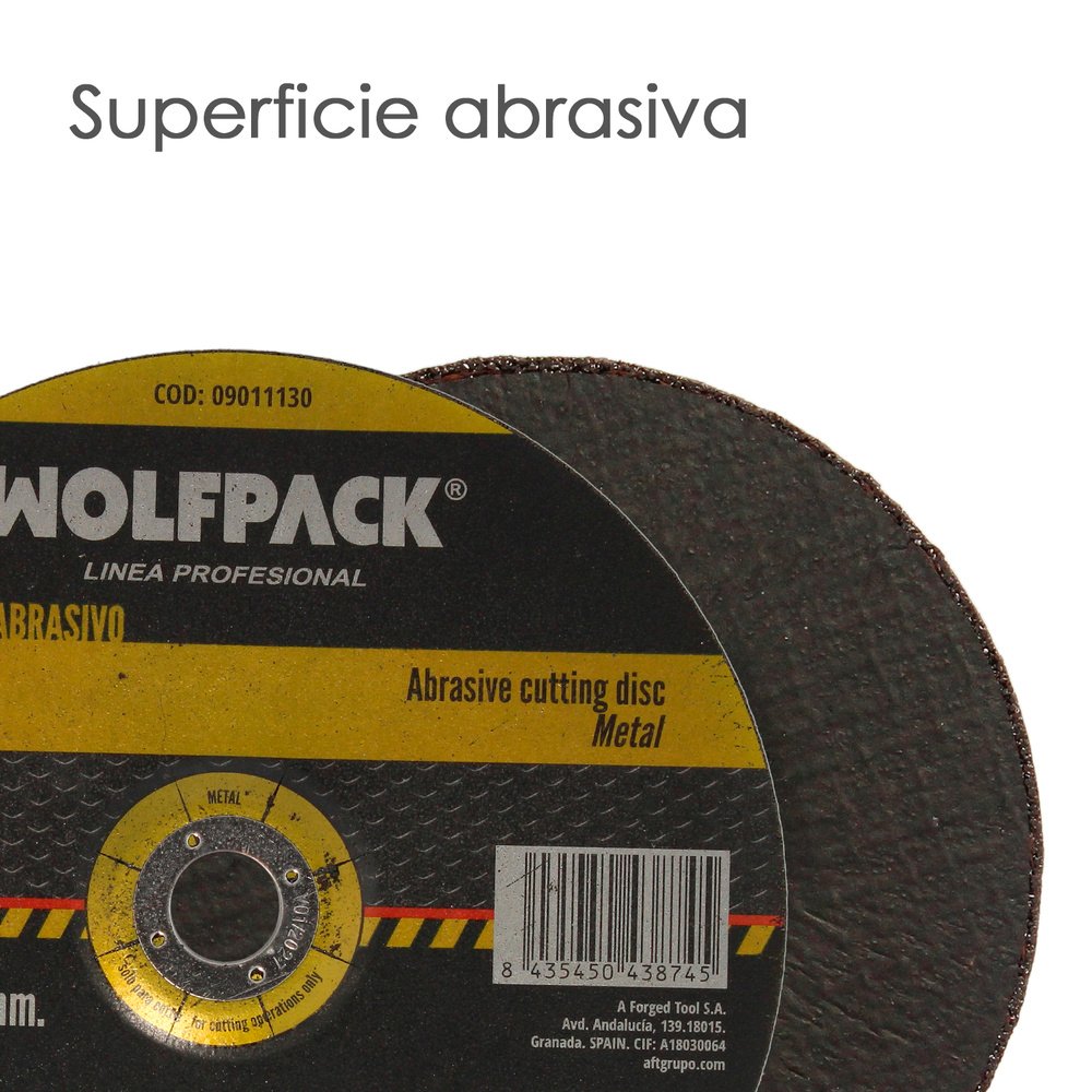 Disco Corte Abrasivo Metal Ø 230 x Ø 22 mm. Espesor 3,2 mm.Disco Radial / Amoladora Universal 3 Disco Corte Abrasivo Metal Ø 230 x Ø 22 mm. Espesor 3,2 mm.Disco Radial / Amoladora Universal