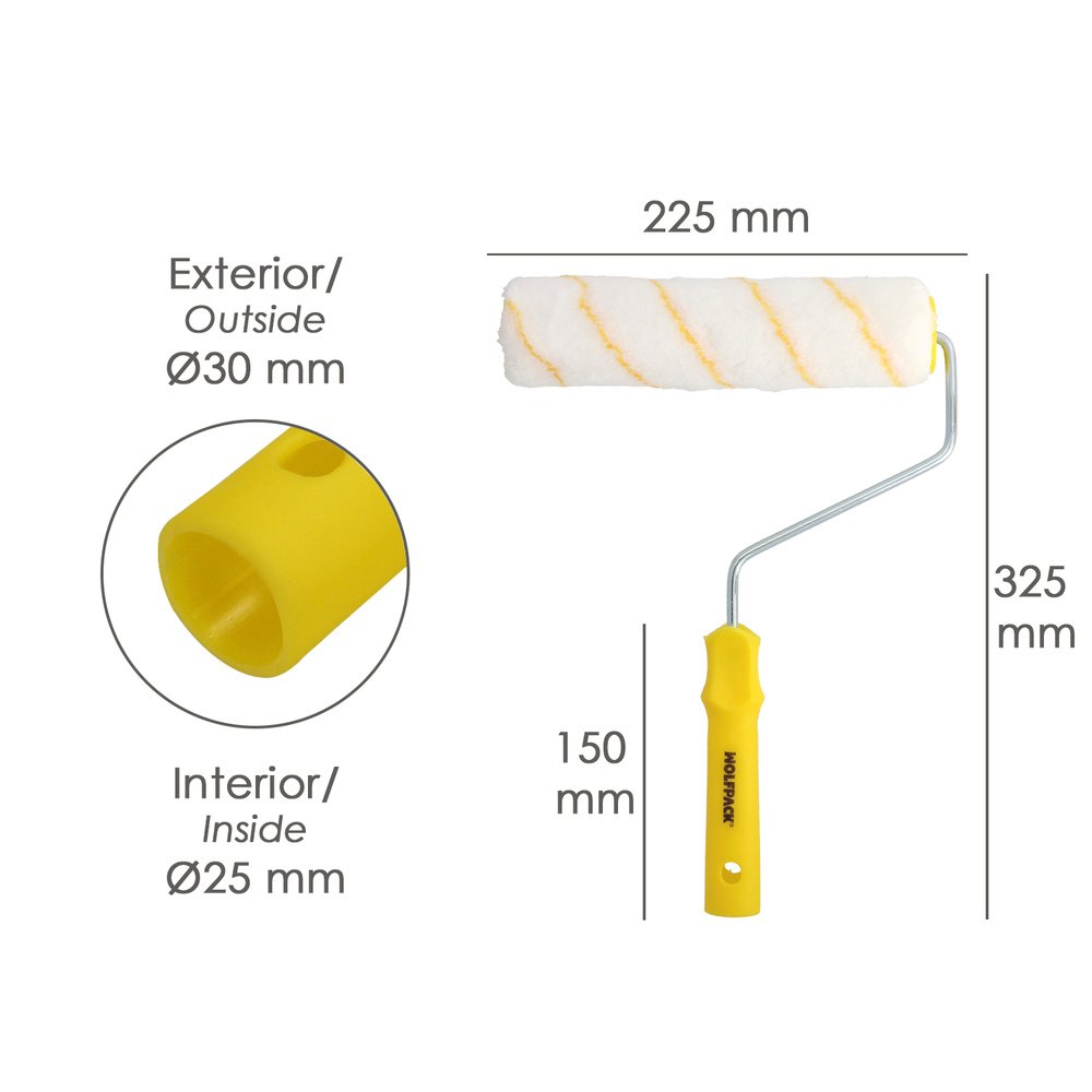 Rodillo Pintar Antigota 220x40 Mm 2 Rodillo Pintar Antigota 220x40 Mm