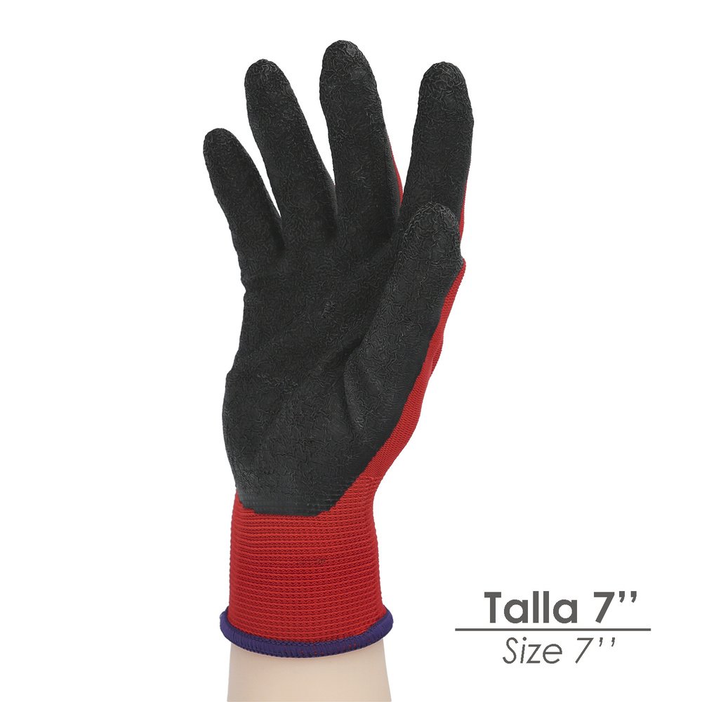 Guantes Latex / Nylon Gripflex Talla