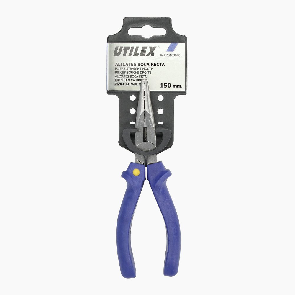 Alicates Utilex Boca Recta 150 mm. 5 Alicates Utilex Boca Recta 150 mm.