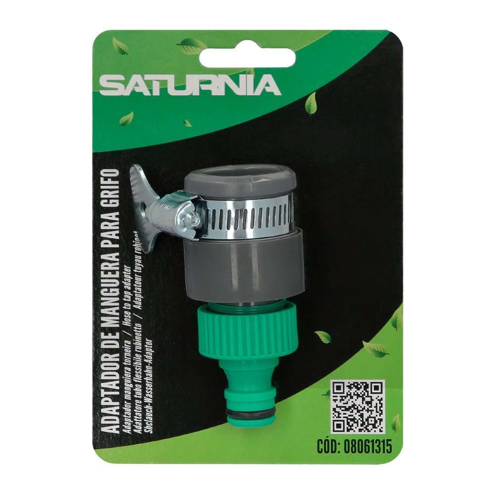 Adaptador Manguera Plastico Para Grifo Blister 5 Adaptador Manguera Plastico Para Grifo Blister