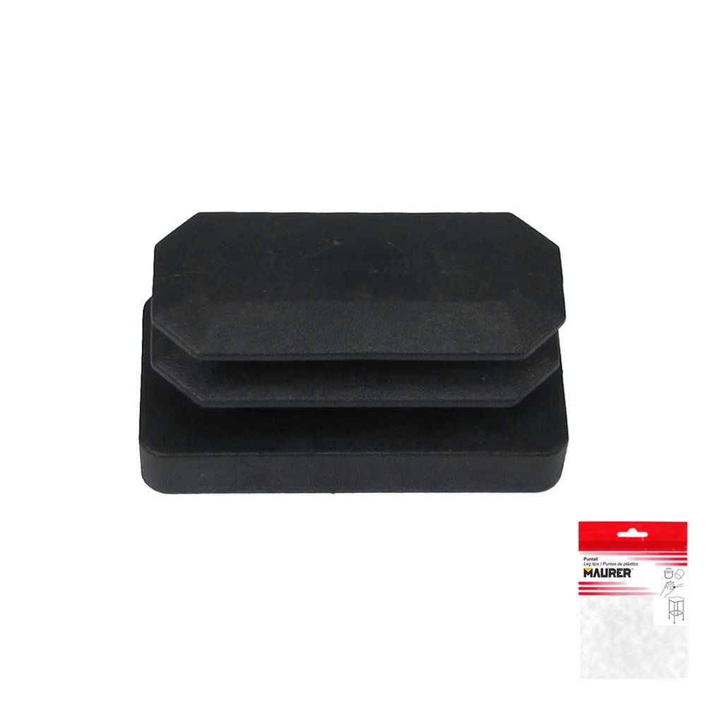 Contera Rectangular Negra