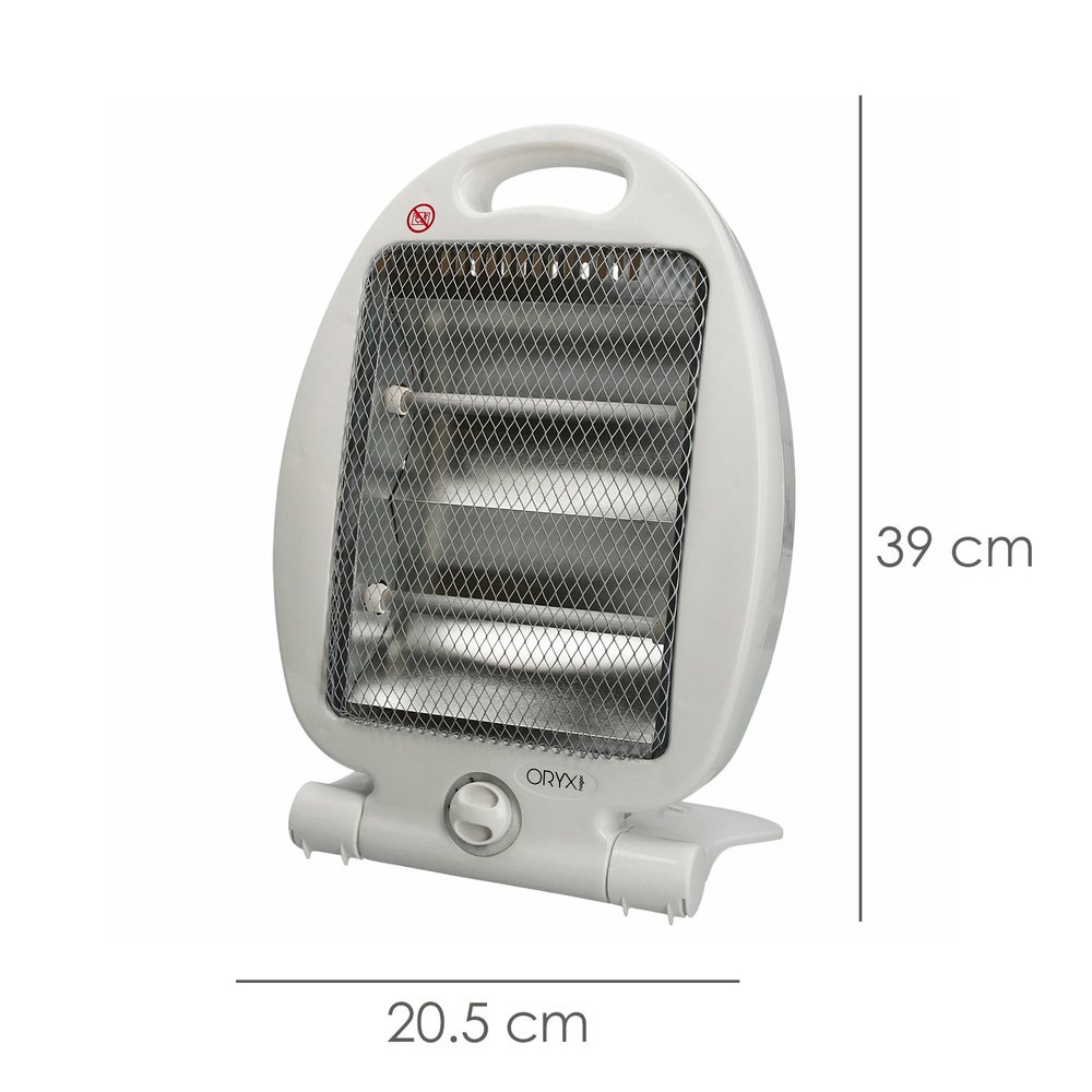 Estufa Radiante Pie Oscilante 400 / 800w 2 Estufa Radiante Pie Oscilante 400 / 800w