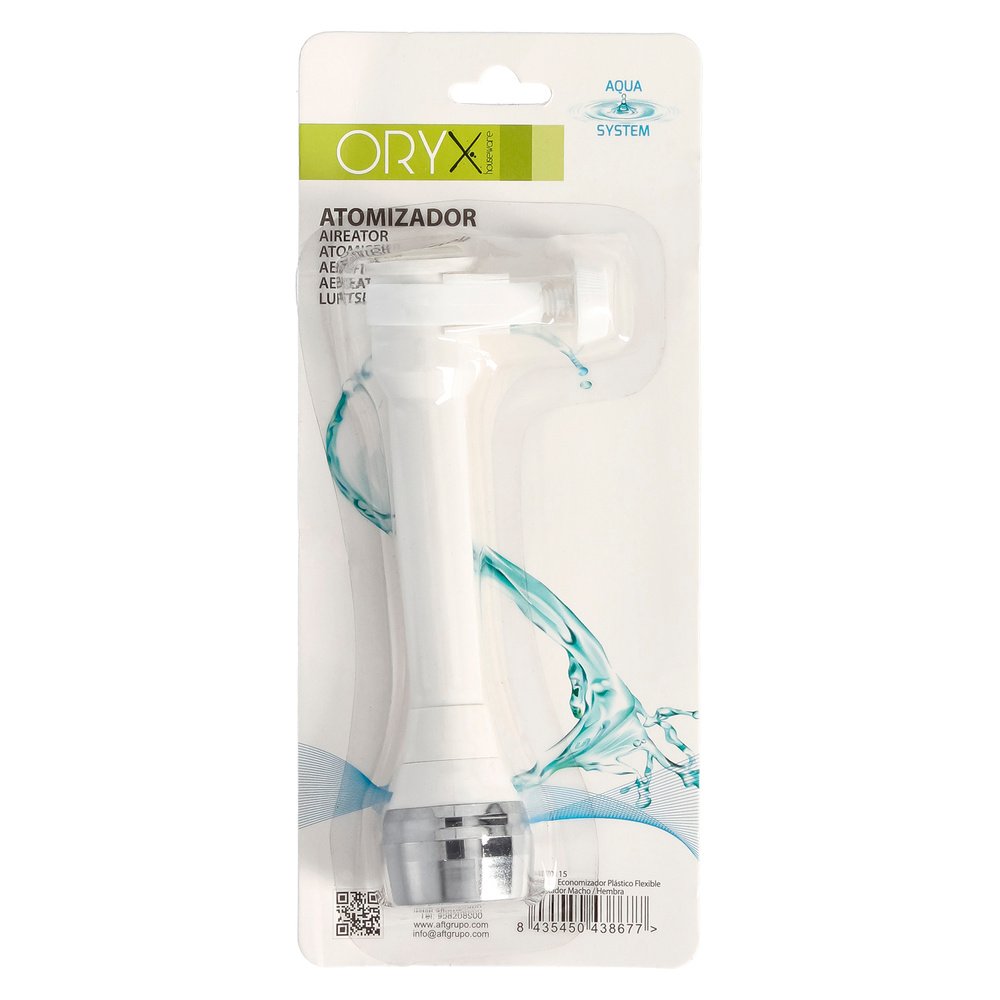 Atomizador Economizador Plástico Flexible Con Adaptador Macho / Hembra 3 Atomizador Economizador Plástico Flexible Con Adaptador Macho / Hembra