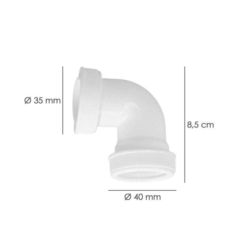 Codo Desague M-H 1 1/2