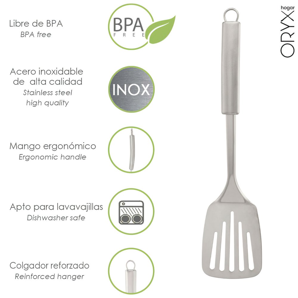 Rasera Cocina Acero Inoxidable 7,5 x 35,5 (Alt.) cm. 1 Rasera Cocina Acero Inoxidable 7,5 x 35,5 (Alt.) cm.