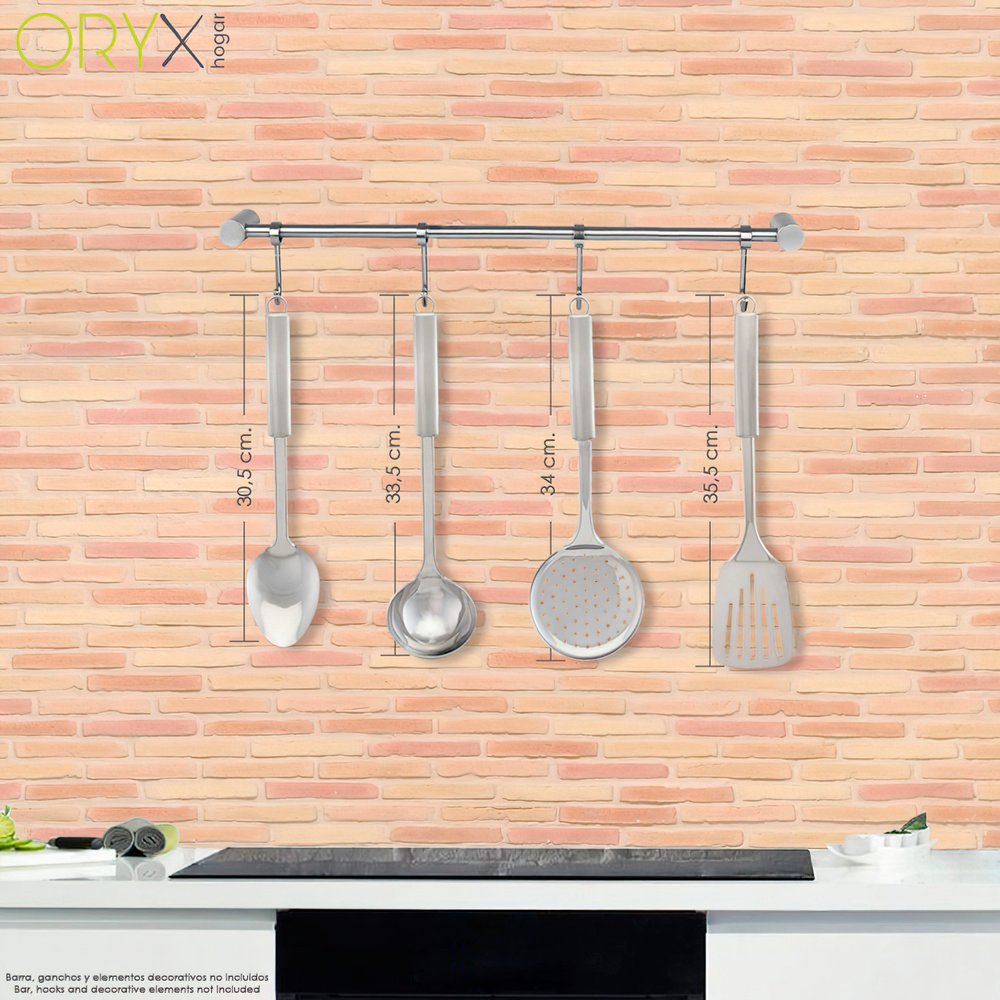 Rasera Cocina Acero Inoxidable 7,5 x 35,5 (Alt.) cm. 3 Rasera Cocina Acero Inoxidable 7,5 x 35,5 (Alt.) cm.