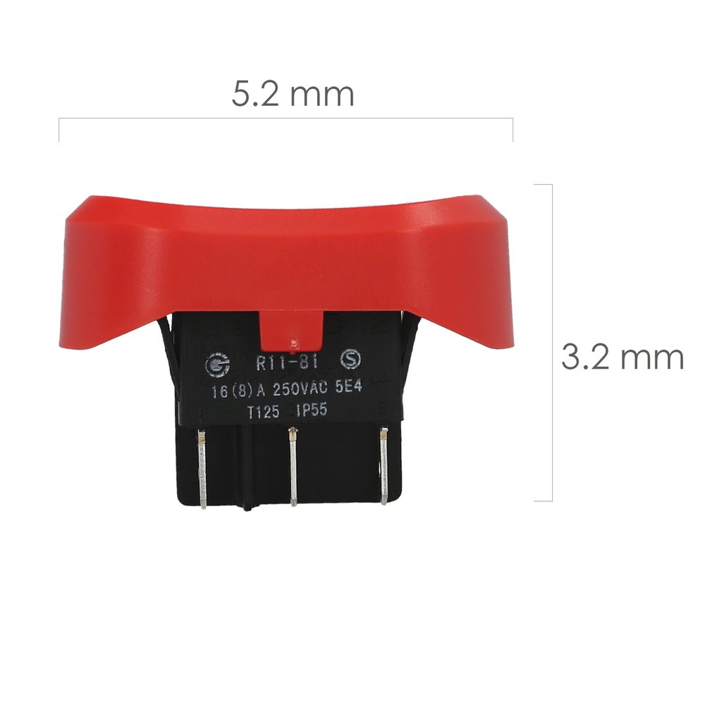 Interruptor Para Aspirador Inoxidable (Codigo 07010450) 2 Interruptor Para Aspirador Inoxidable (Codigo 07010450)