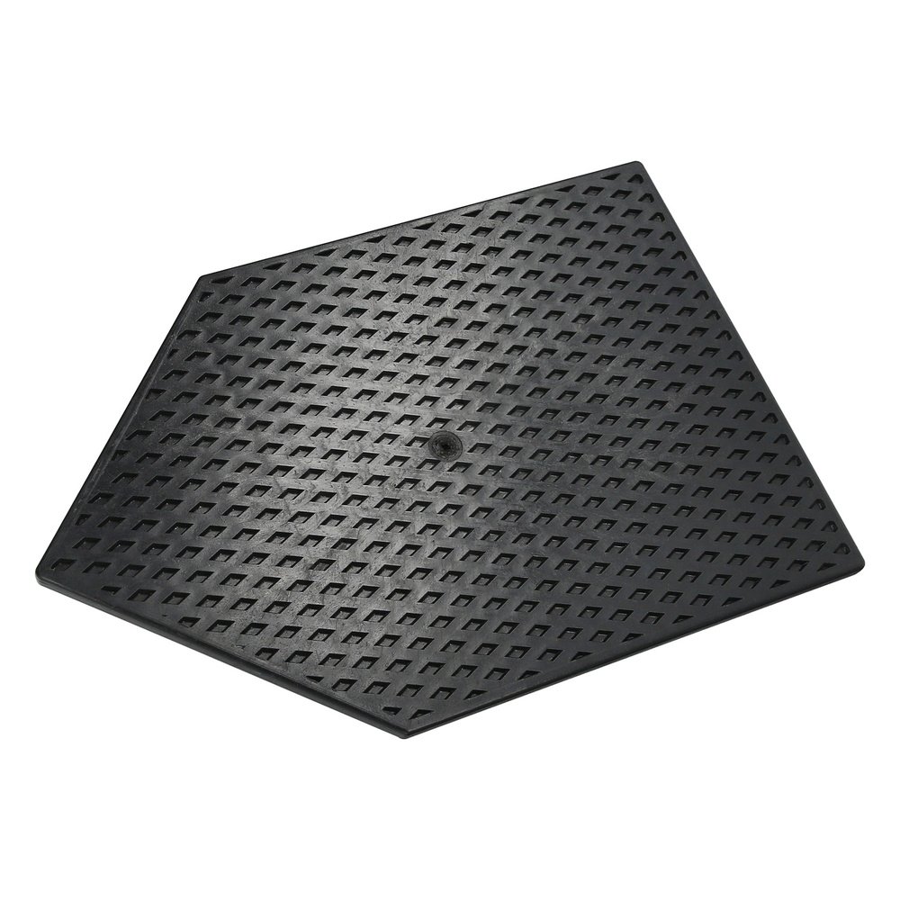 Talocha Plastico Punta Mango Madera 27 x 18 cm. Negro Con Alveolos. 6 Talocha Plastico Punta Mango Madera 27 x 18 cm. Negro Con Alveolos.