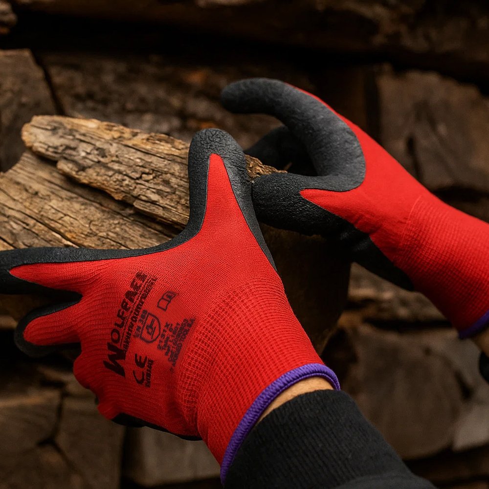 Guantes Latex / Nylon Gripflex Talla