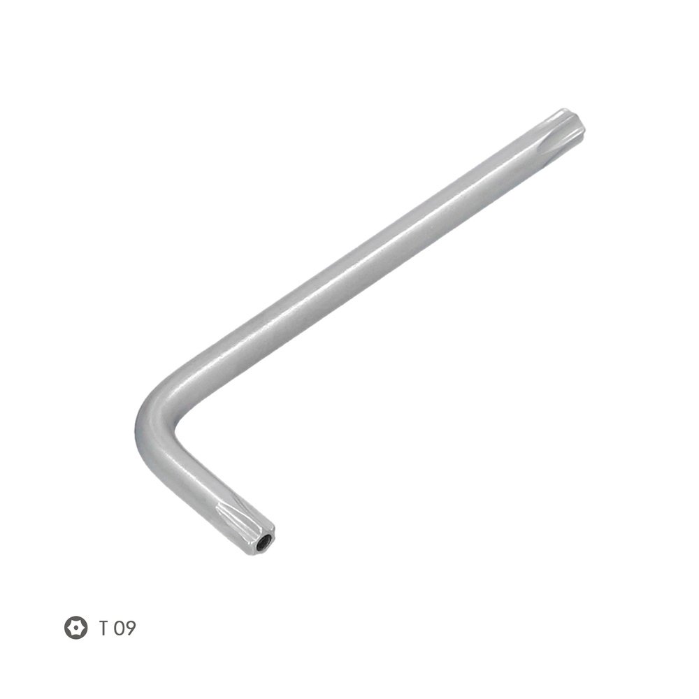 Llave Torx Inviolable Standar Acero Cromo Vanadio Profesional T