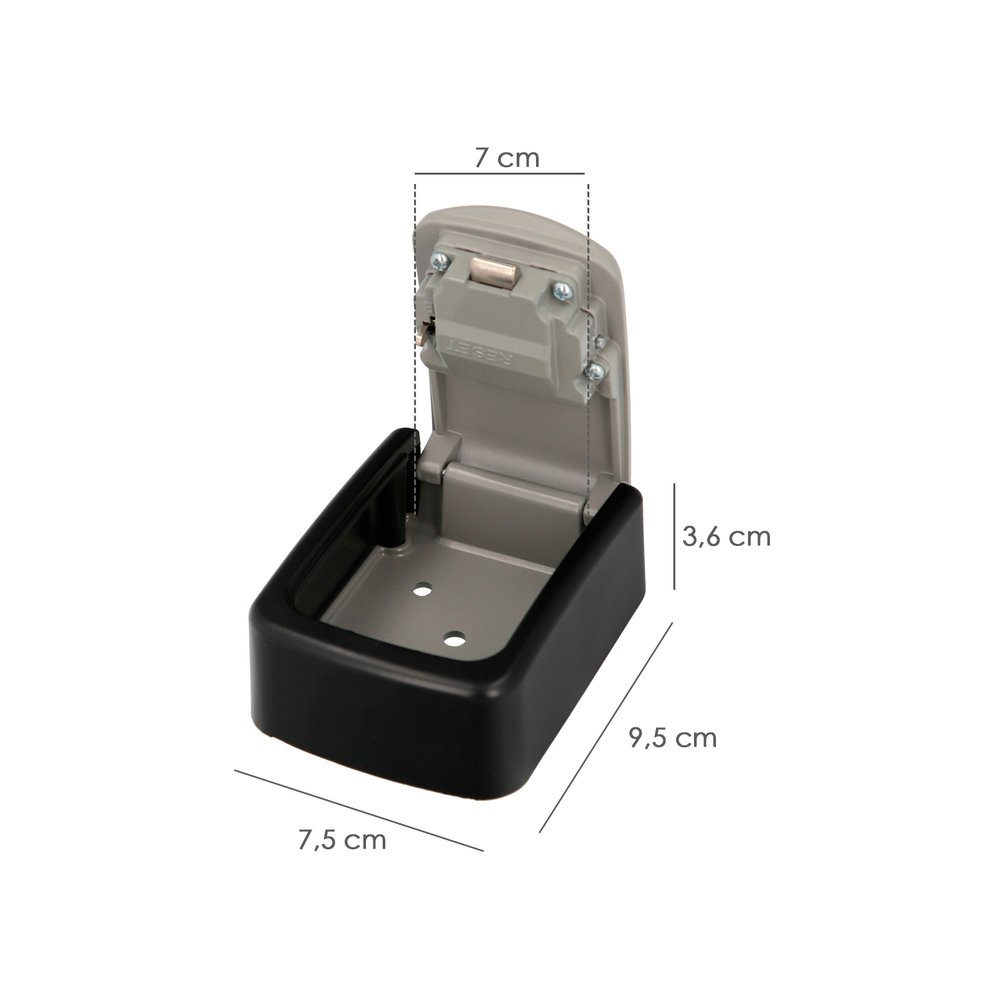 Caja De Seguridad Para Llaves Con Codigo, 4 Digitos. Llaves, De Llaves Pared, De Llaves Codigo03
