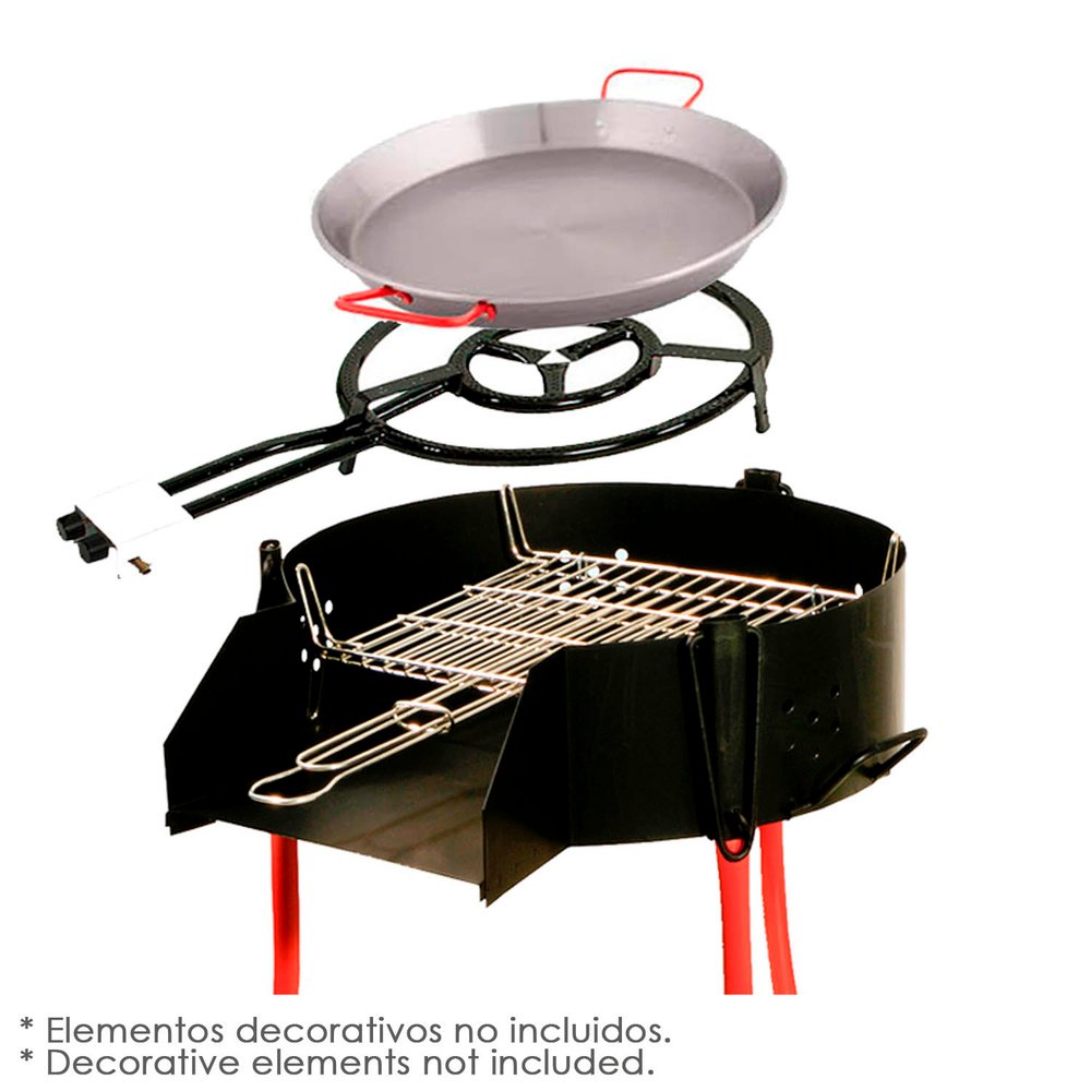 Barbacoa Rustica Multiusos Ø 60 cm. Valida Para Carbon, Leña y Paelleros. 5 Barbacoa Rustica Multiusos Ø 60 cm. Valida Para Carbon, Leña y Paelleros.