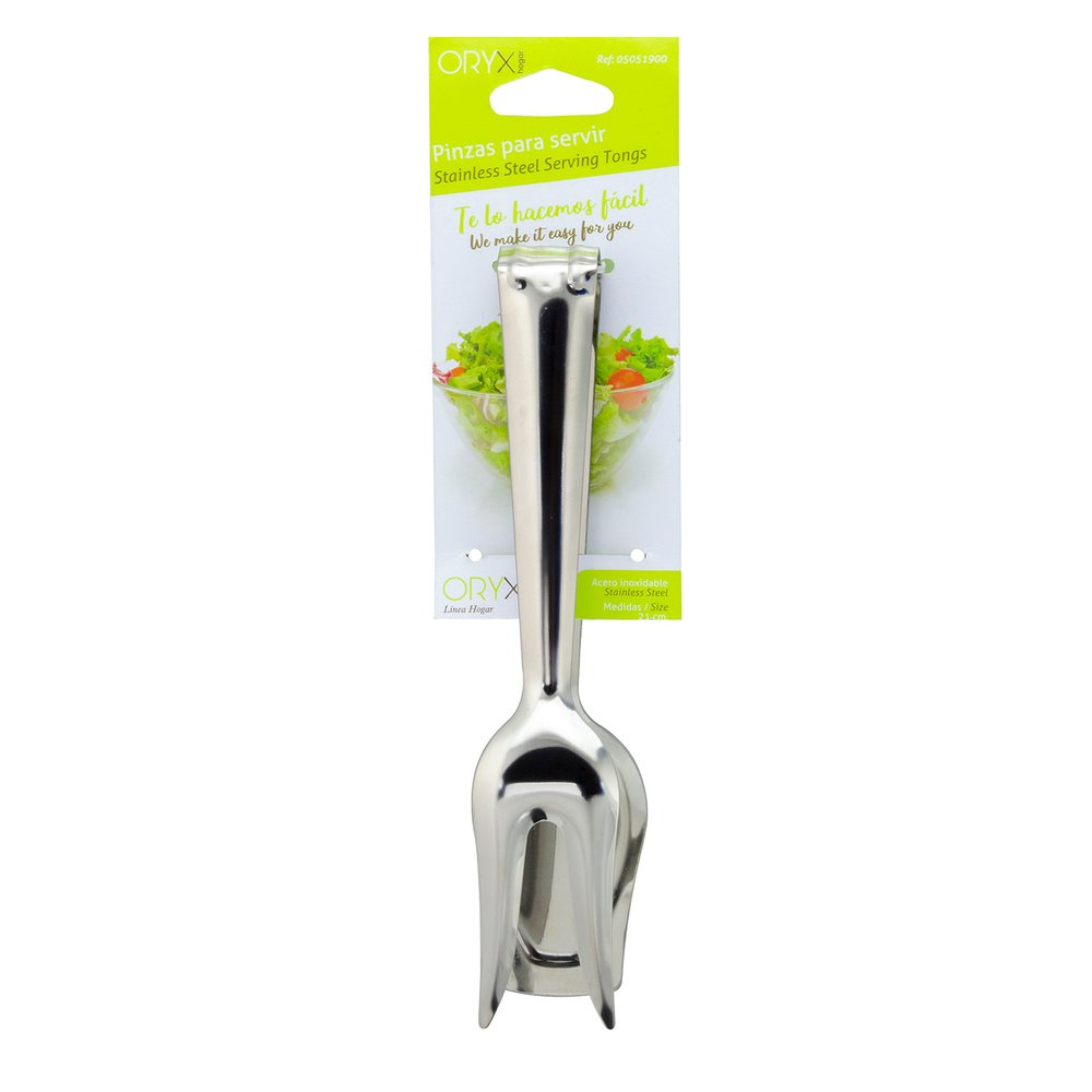 Pinzas Para Servir Acero Inoxidable 21 cm. Ideal para la cocina, servir ensaladas, servir carnes, pescados, etc. 4 Pinzas Para Servir Acero Inoxidable 21 cm. Ideal para la cocina, servir ensaladas, servir carnes, pescados, etc.