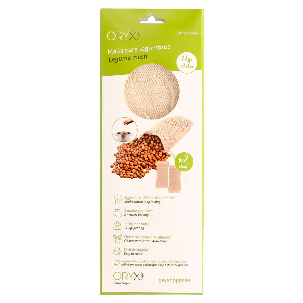 Malla / Bolsa Para Coccion Legumbres Algodon 1 Kg Pack De 2 Unidades. Algodon 100% Organico 3 Malla / Bolsa Para Coccion Legumbres Algodon 1 Kg Pack De 2 Unidades. Algodon 100% Organico