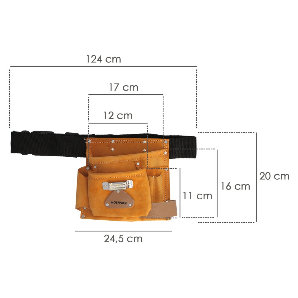 Bolsa Encofrador Sencilla Con Cinturón 2 Bolsa Encofrador Sencilla Con Cinturón