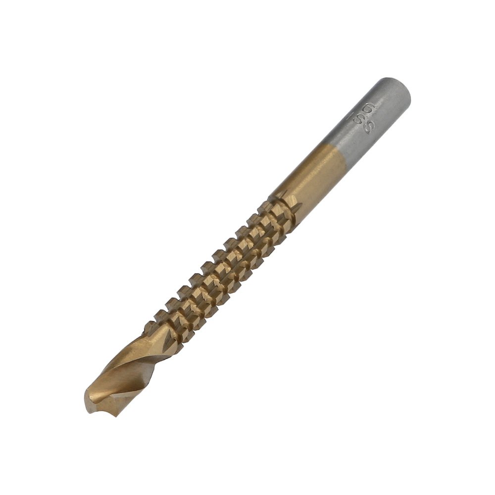 Fresa Rotativa Para Metales HSS  Ø 6 x 80 mm. Para Taladro / Fresadora