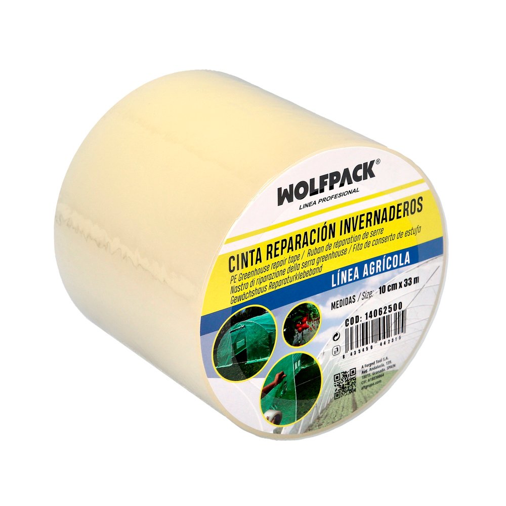 Cinta Para Reparacion Invernaderos 10 cm. x 33 metros. Cinta Adhesiva Reparacion Alta Resistencia 1 Cinta Para Reparacion Invernaderos 10 cm. x 33 metros. Cinta Adhesiva Reparacion Alta Resistencia