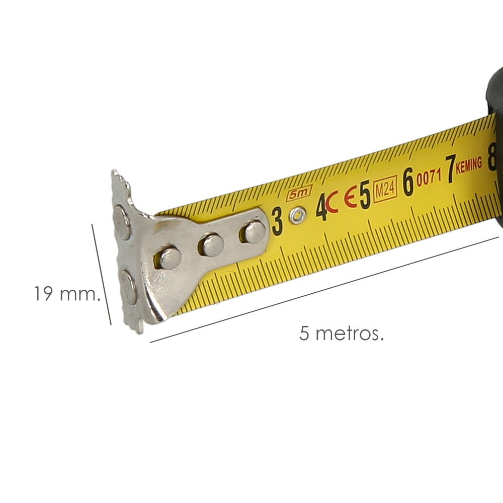 Flexometro Magnetico Grip Topline Con Freno 2 Flexometro Magnetico Grip Topline Con Freno