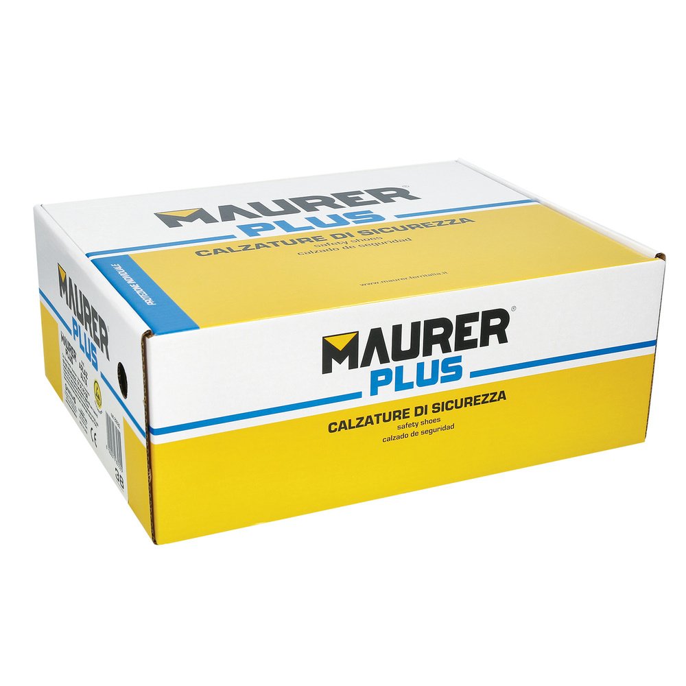 Botas Seguridad Maurer S1 Modelo Arlaz Antideslizante con suela y puntera antiperforación, Resistencia a los Hidrocarburos Nº 7 Botas Seguridad Maurer S1 Modelo Arlaz Antideslizante con suela y puntera antiperforación, Resistencia a los Hidrocarburos Nº