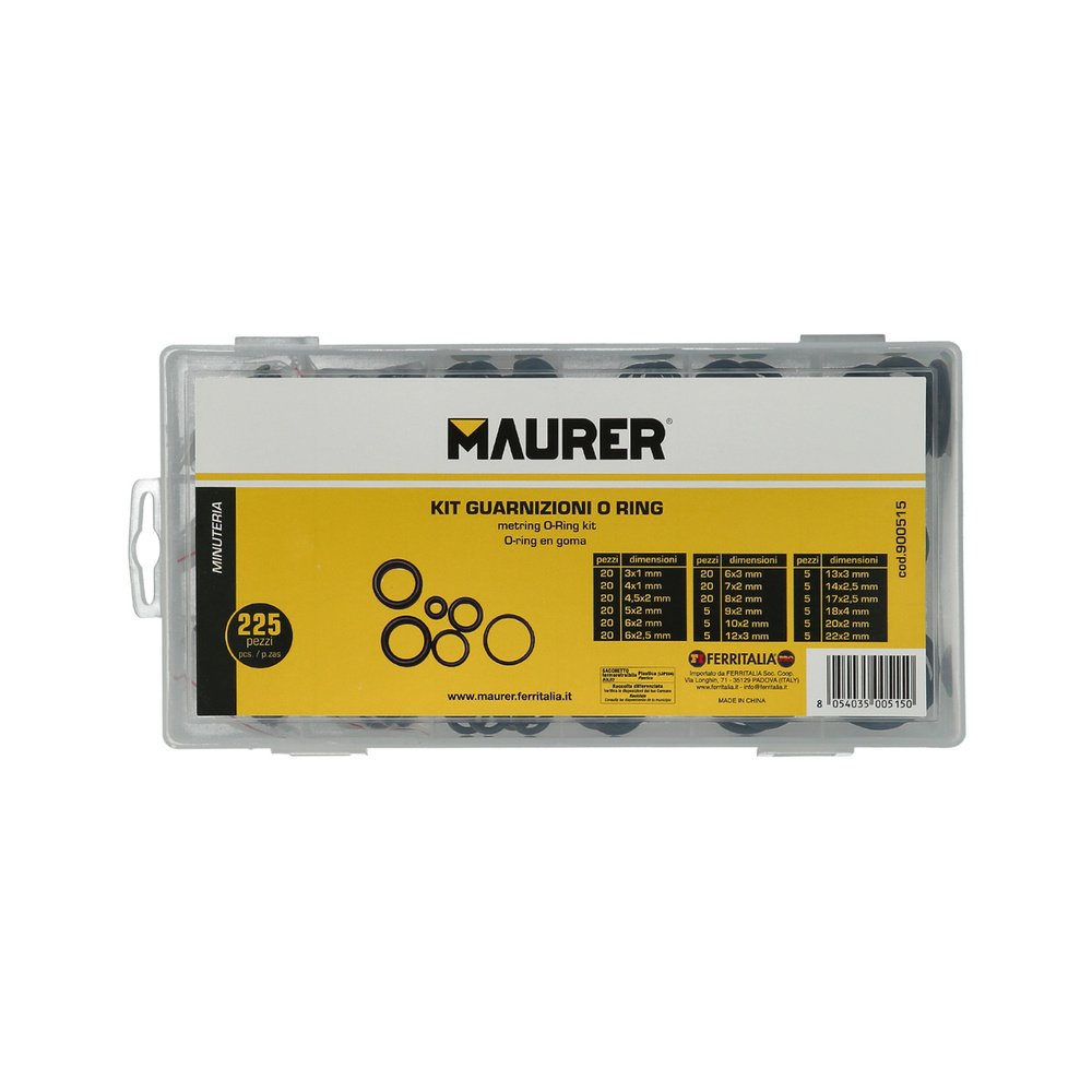 Maletin Juntas Toricas 225 Piezas 5 Maletin Juntas Toricas 225 Piezas