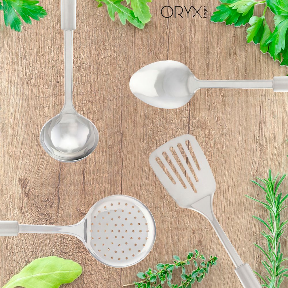 Espumadera Cocina Acero Inoxidable 34x11,5 (Alt) cm. 5 Espumadera Cocina Acero Inoxidable 34x11,5 (Alt) cm.