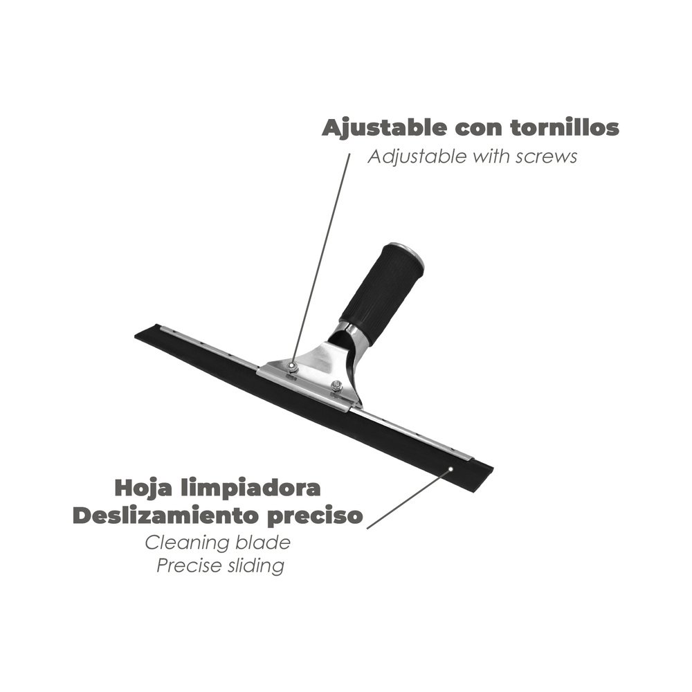 Limpiacristales Profesional Inoxidable 30 cm.