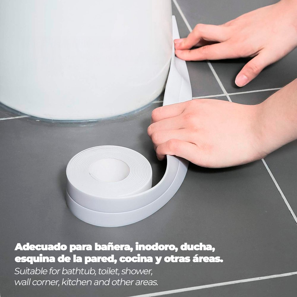 Cinta Adhesiva Sanitarios 38 mm. x 3,2 metros.