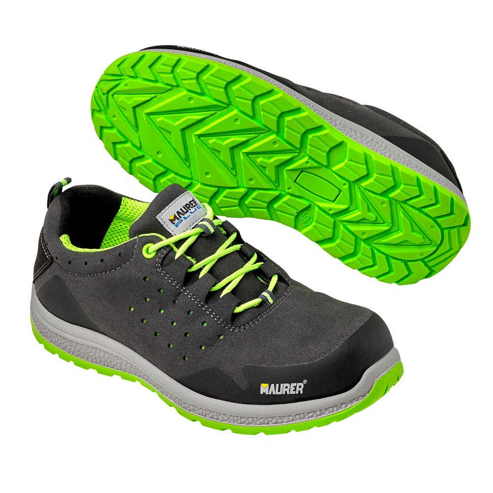 Deportiva Seguridad Maurer S1 Modelo Resia Antideslizante con Suela Resistente a los Hidrocarburos Talla 3 Deportiva Seguridad Maurer S1 Modelo Resia Antideslizante con Suela Resistente a los Hidrocarburos Talla