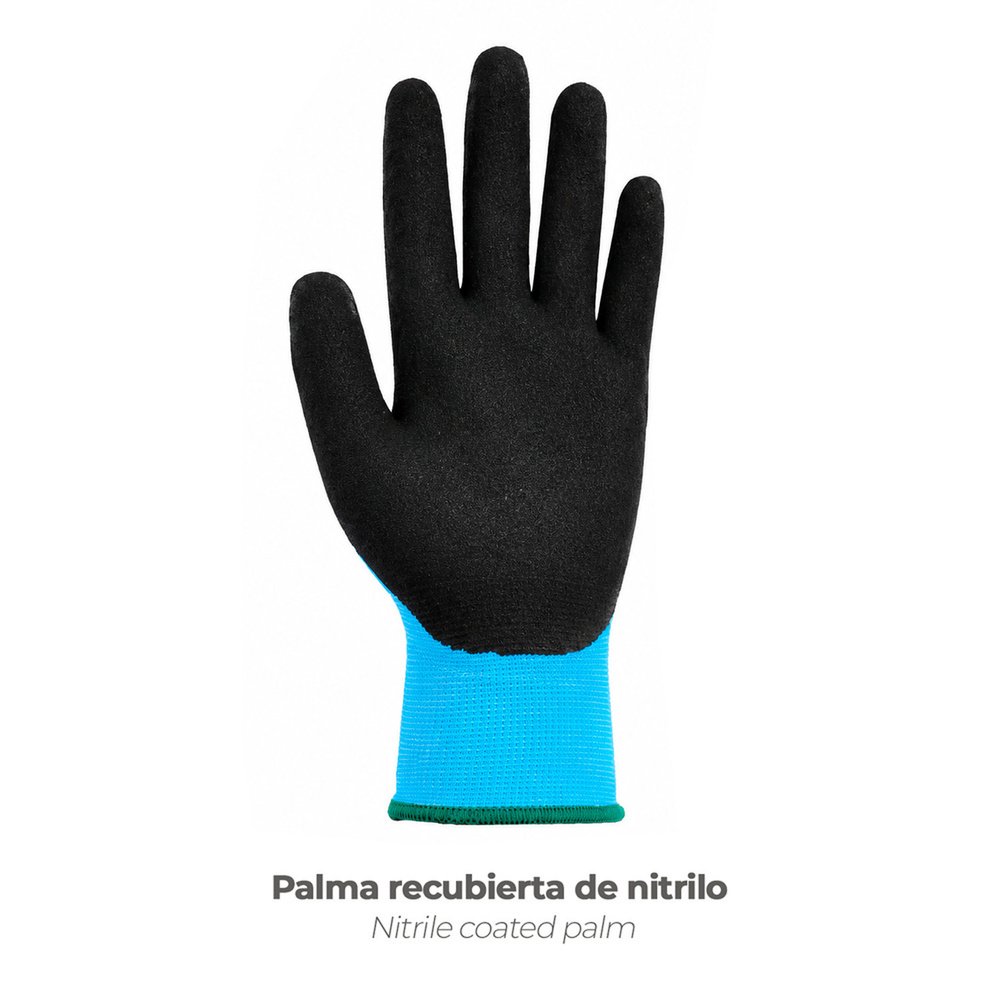 Guantes Nitrilo Reforzado Impregnado Talla 2 Guantes Nitrilo Reforzado Impregnado Talla