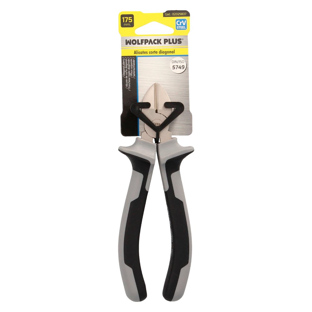 Alicates Corte Diagonal 175 mm. Acero Cromo Vanadio DIN-ISO 5749 Pelacables, Corta Cables, Pelador Cables 4 Alicates Corte Diagonal 175 mm. Acero Cromo Vanadio DIN-ISO 5749 Pelacables, Corta Cables, Pelador Cables