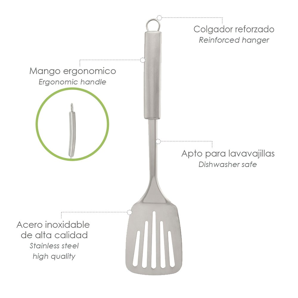 Rasera Cocina Acero Inoxidable 7,5 x 35,5 (Alt.) cm. 4 Rasera Cocina Acero Inoxidable 7,5 x 35,5 (Alt.) cm.