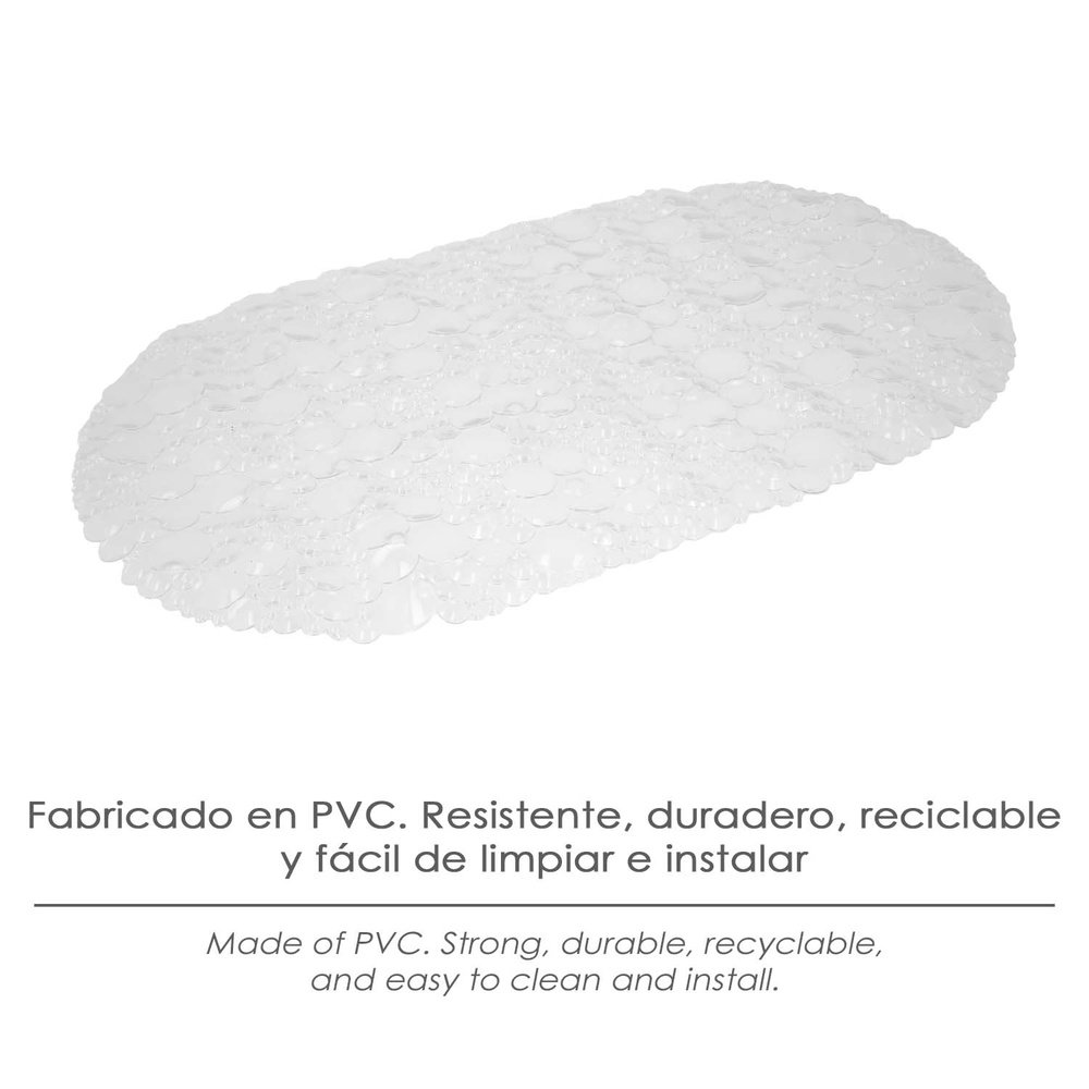 Alfombra Bañera Antideslizante 67x38 cm. 4 Alfombra Bañera Antideslizante 67x38 cm.
