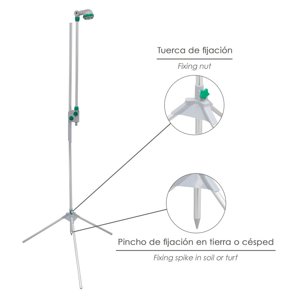 Ducha Jardin Portatil Con Tripode 5 Ducha Jardin Portatil Con Tripode
