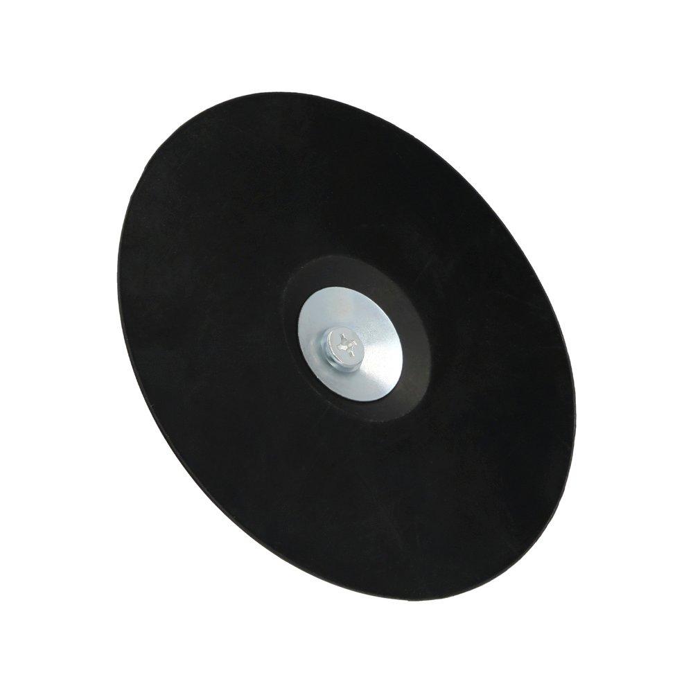 Plato Taladro Nylon Ø 125 mm. Con Espiga Ø 6 mm. Disco Plástico Para Bonete 4 Plato Taladro Nylon Ø 125 mm. Con Espiga Ø 6 mm. Disco Plástico Para Bonete