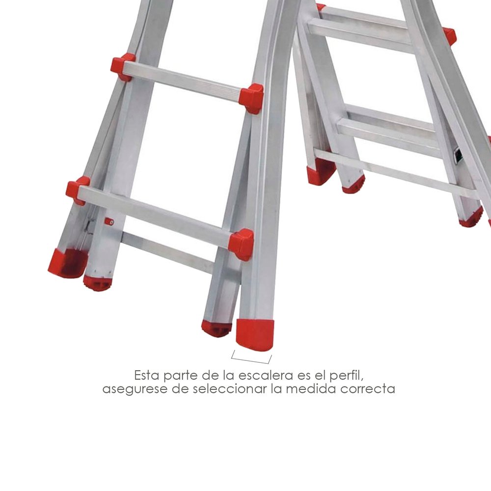 Contera Escaleras Telescopicas Perfil de 67 mm. Tramos Interior. Version 2019 3 Contera Escaleras Telescopicas Perfil de 67 mm. Tramos Interior. Version 2019