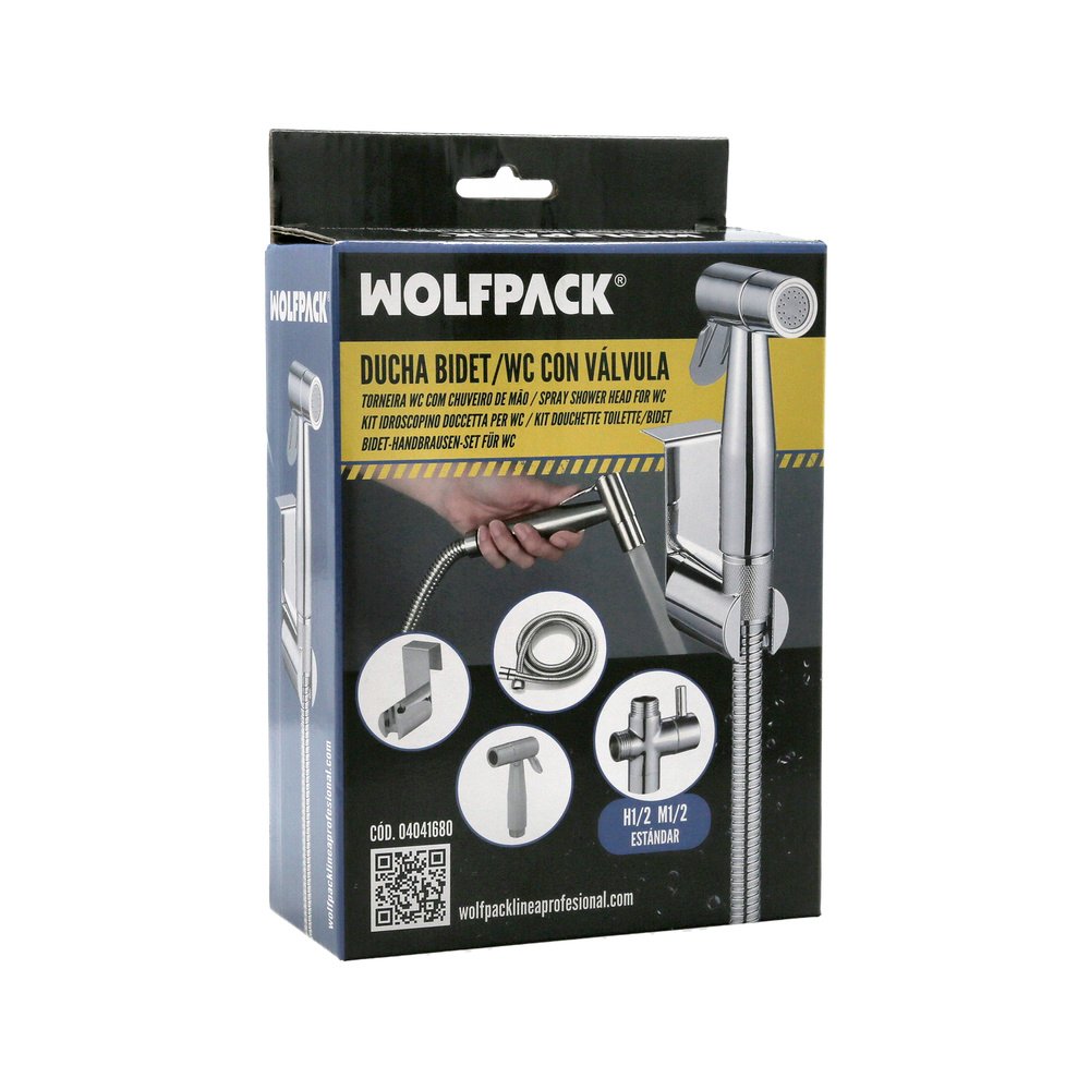 Ducha Bidet WC Con Válvula Cerámica H 1/2" M 1/2" M 1/2" 6 Ducha Bidet WC Con Válvula Cerámica H 1/2" M 1/2" M 1/2"