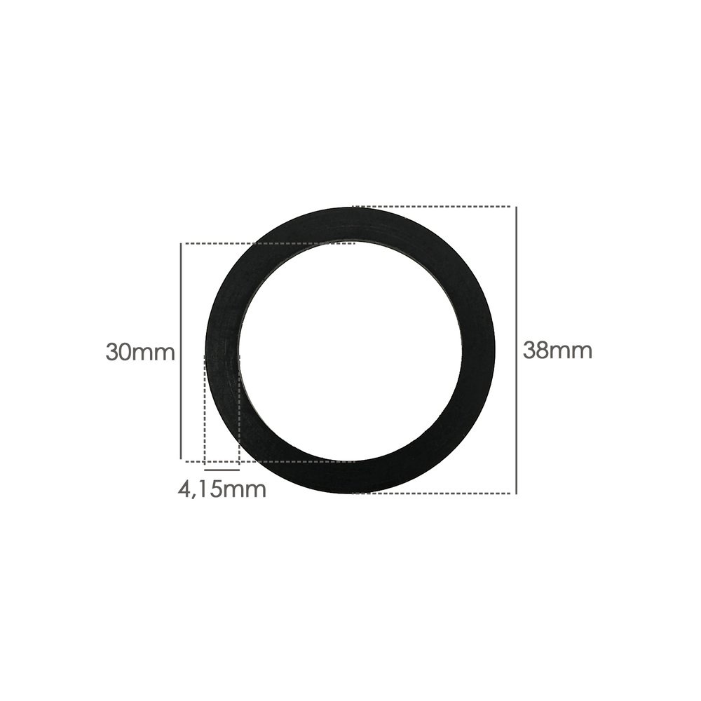 Junta Plana Ancha 1 1/4"  28,5 x 37,5 x 2,5 Mm Bolsa 100 Unidades