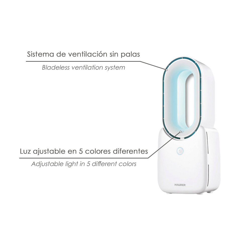 Ventilador Sobremesa Bateria Sin Palas 3 Ventilador Sobremesa Bateria Sin Palas