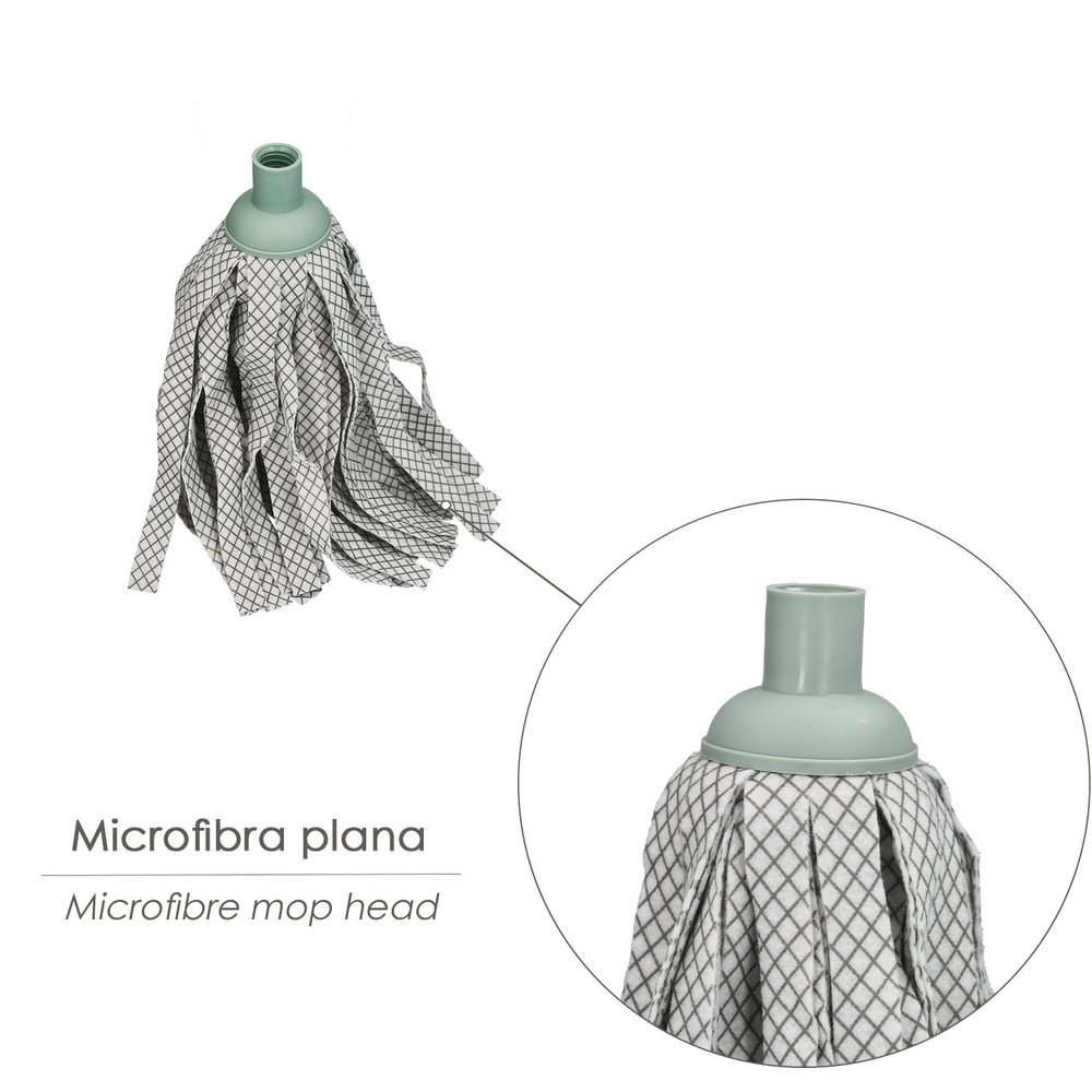 Fregona Mocho Microfibra Plana 3 Fregona Mocho Microfibra Plana