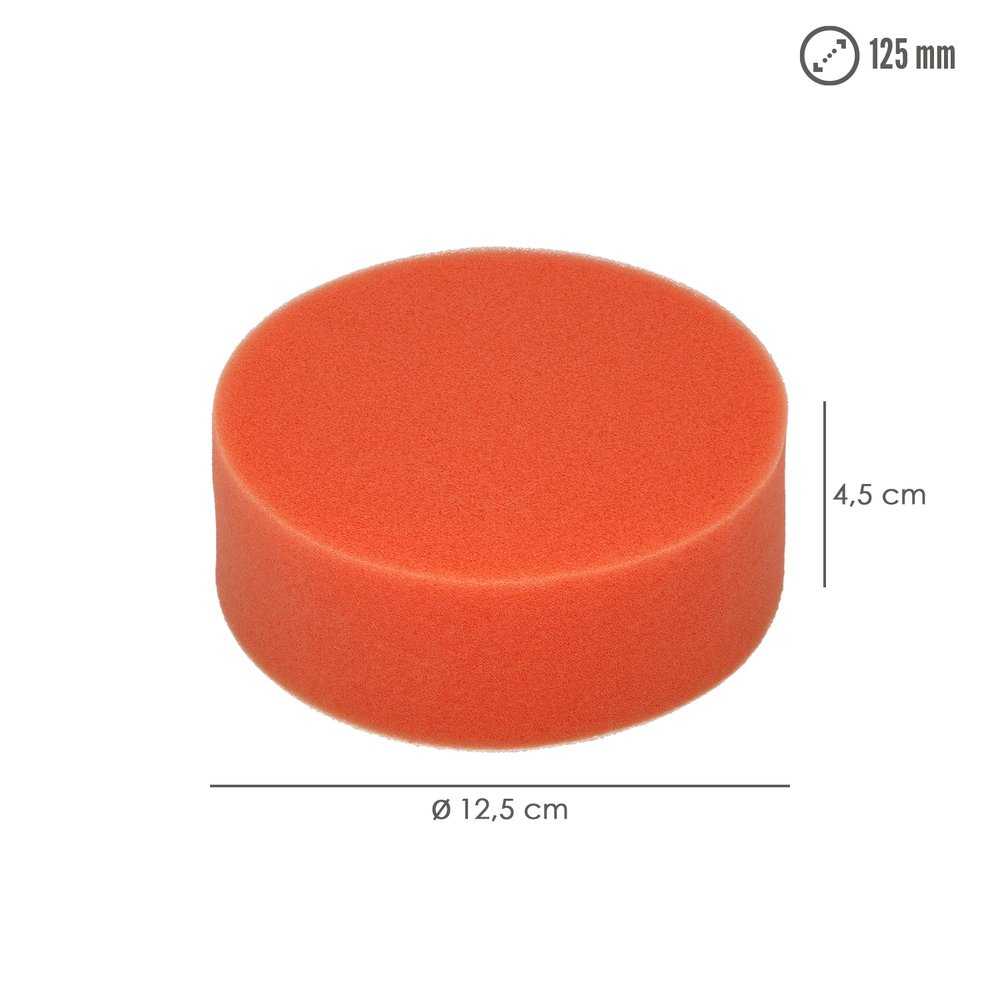 Disco Pulidor Esponja Con Velcro Ø 125mm. 2 Disco Pulidor Esponja Con Velcro Ø 125mm.