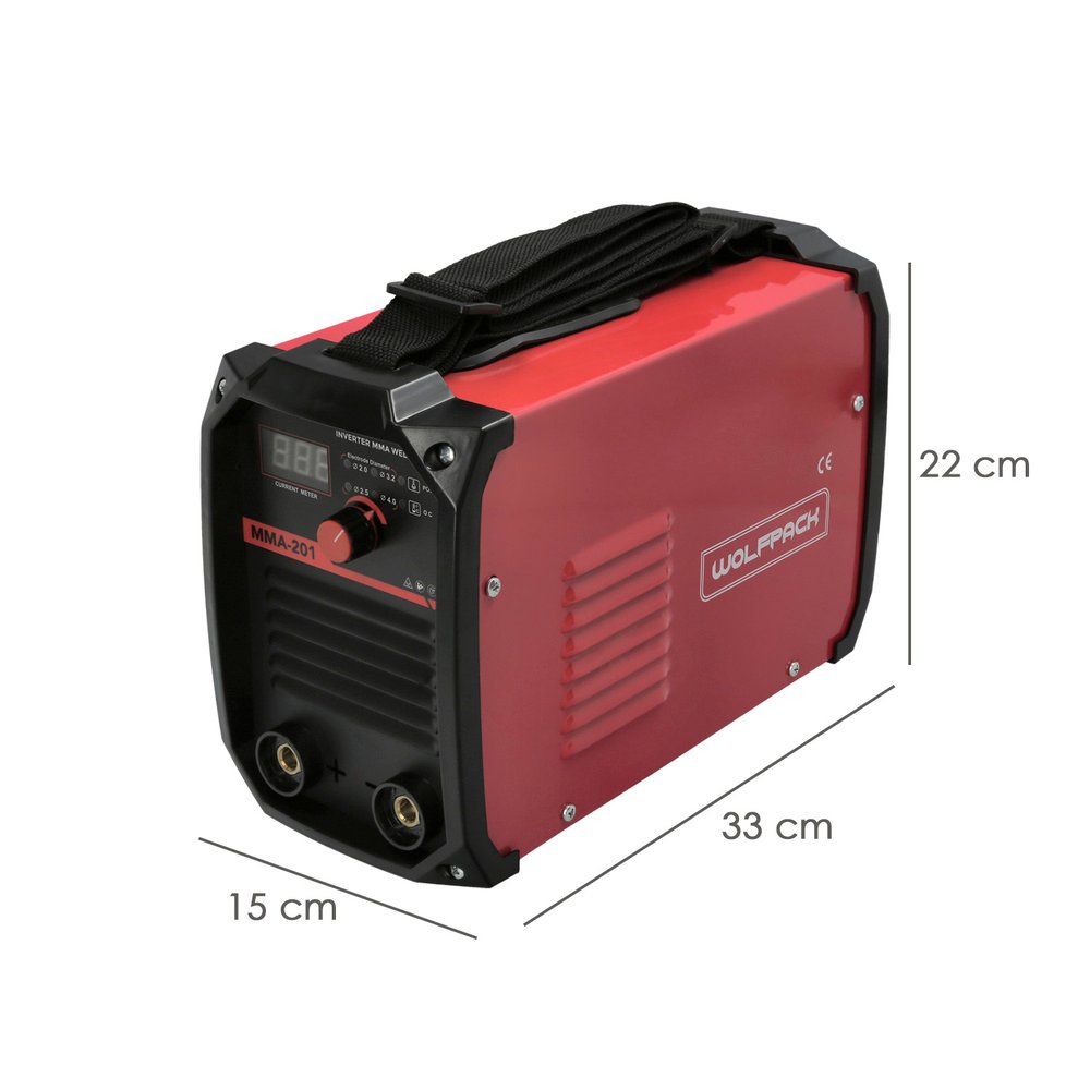 Soldadura Inverter Wolfpack 10-200 A 2 Soldadura Inverter Wolfpack 10-200 A
