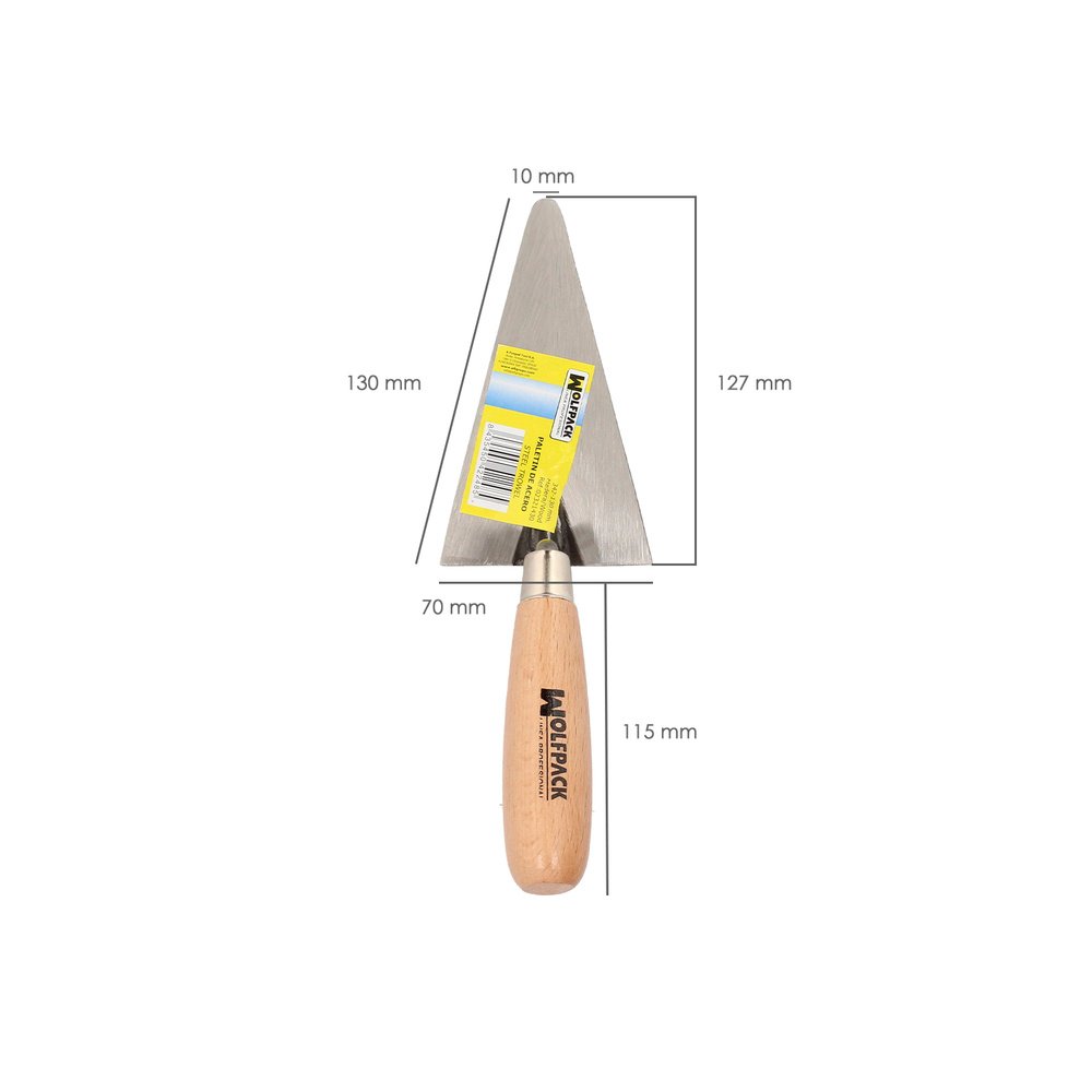 Paletin Wolfpack Mango Madera 342 / 130 mm. 3 Paletin Wolfpack Mango Madera 342 / 130 mm.